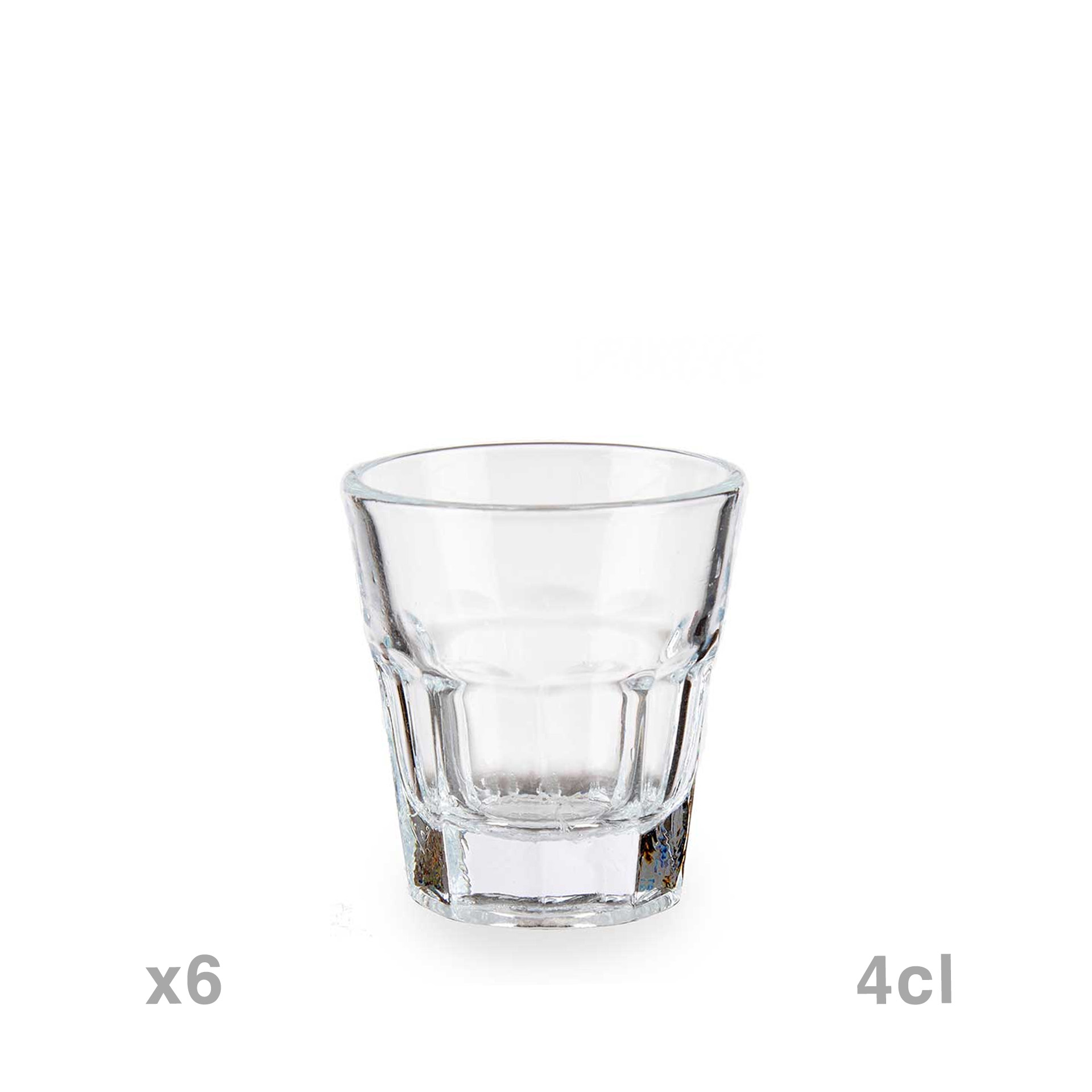 Copo Shot Vidro 40ml Pack 6