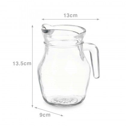 Jarro Vidro 500ml 9X13X13.5cm
