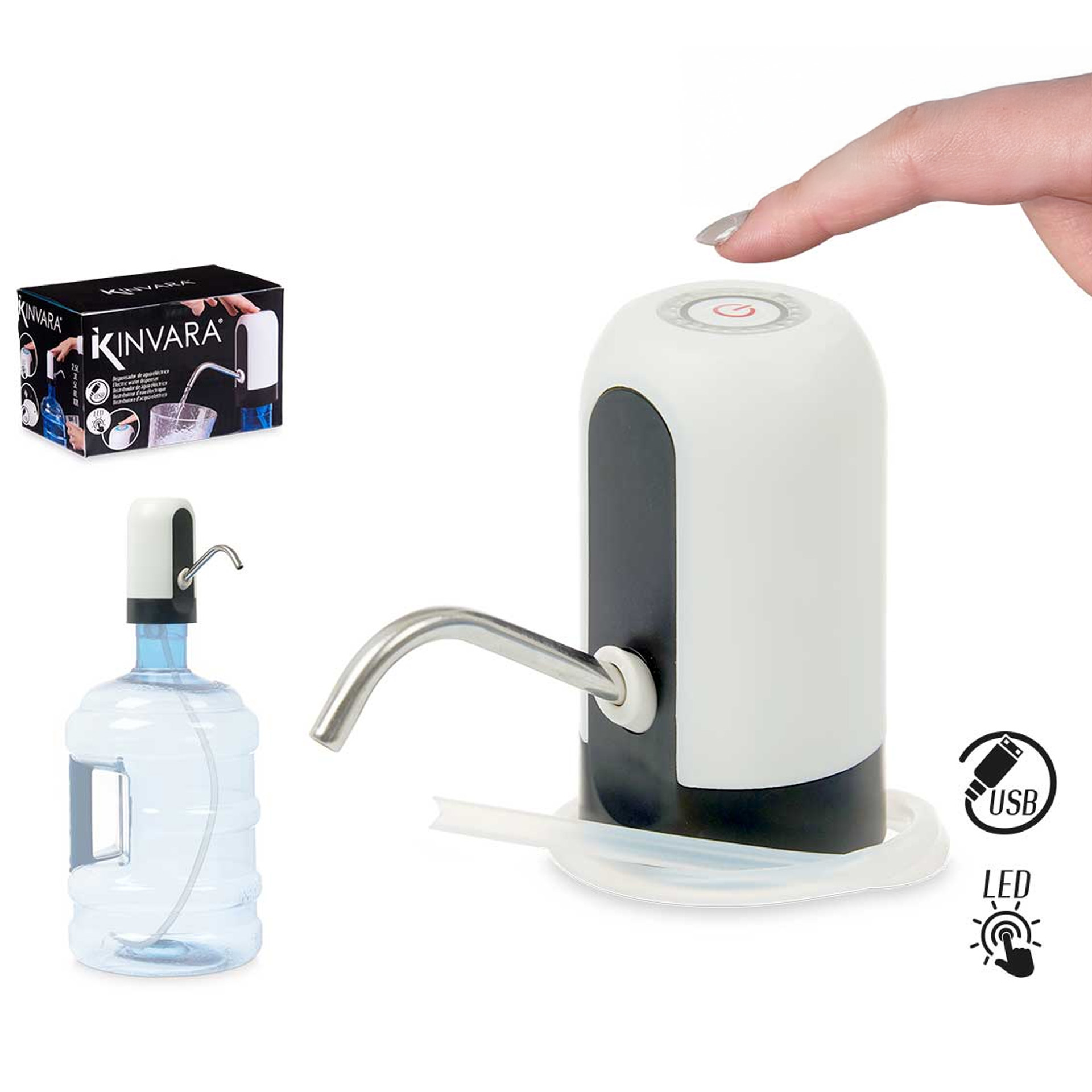 Dispensador Água Elétrico 4W 5V 12.5cm