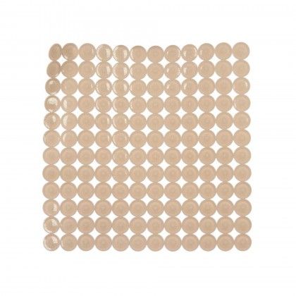 Tapete Banheira Ladrilhos Bege 54X54cm