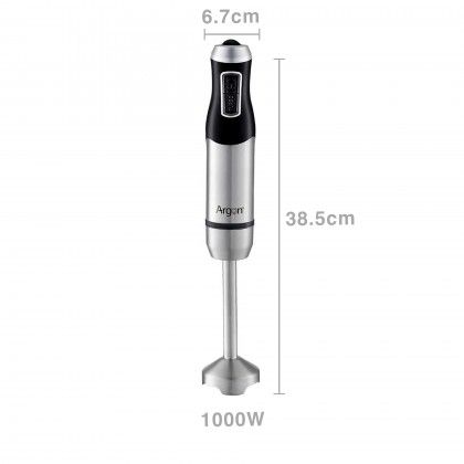 Varinha Mgica Argon Preta 1500W 6.7X38.5cm