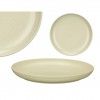 Prato Cermica Raso Redondo Verde Claro 26cm Pack 6