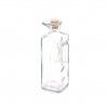 Galheteiro Tampa Cortia 330ml 8X8X19cm