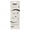 Feltro Adesivo Redondo Branco 20X2.5mm Pack 10