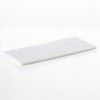 Feltro Adesivo Retangular Branco 50X100X2.5mm