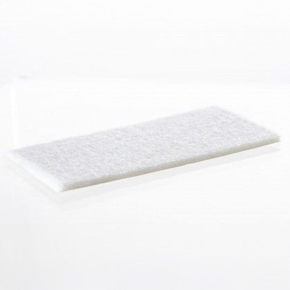 Feltro Adesivo Retangular Branco 50X100X2.5mm