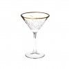 Copo Cocktail Timeless Golden Touch 230ml 11.6X17.2cm Pack 4