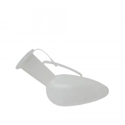 Urinol Plstico com Tampa 6X28X11cm
