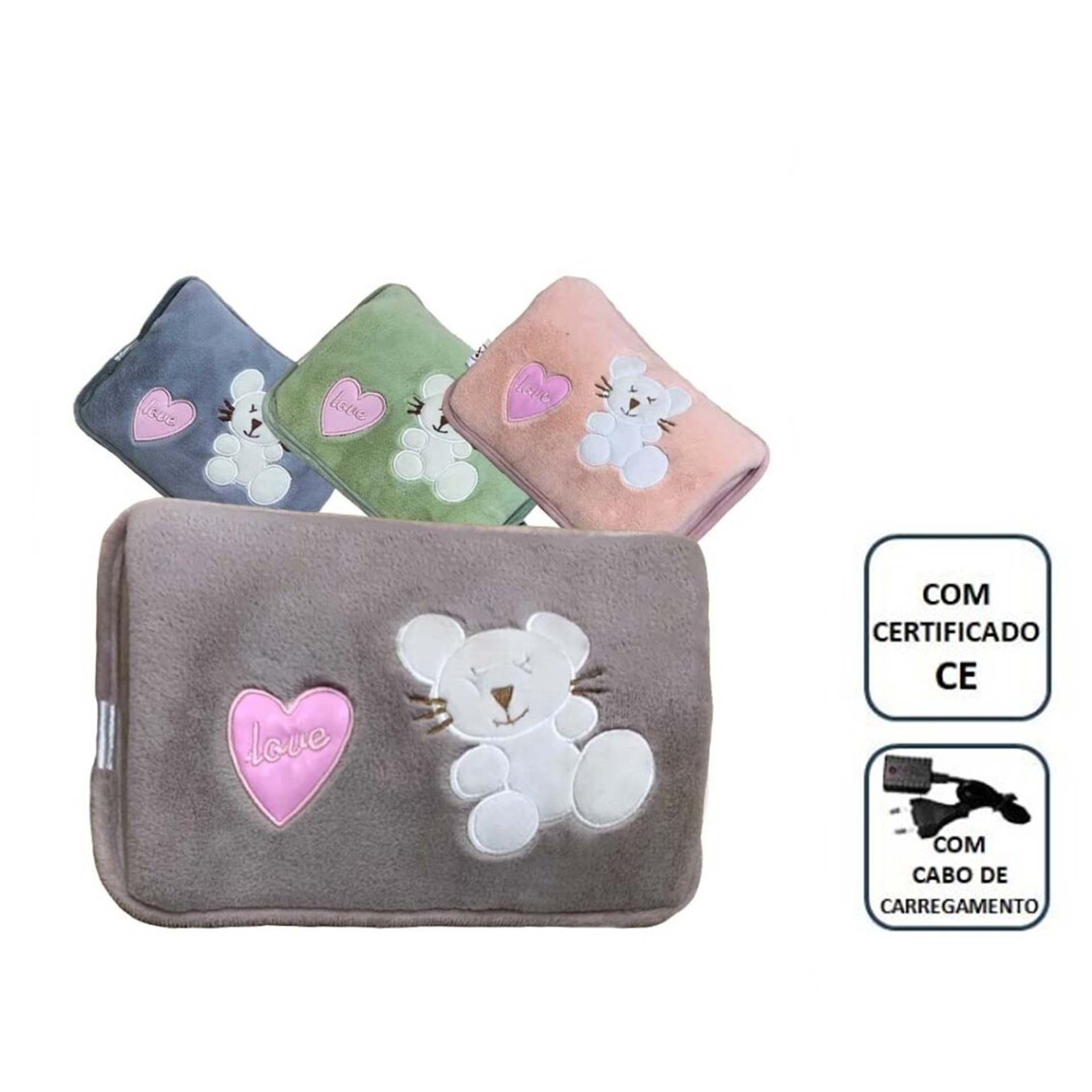 Saco Água Quente Elétrico Love 26X18cm