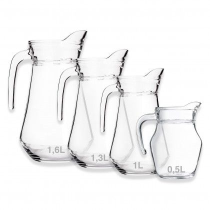 Jarro com Asa Arc 1000ml 12.6X20.2cm