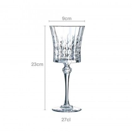 Copo com P Lady Diamond 27cl Pack 6