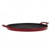 Grelhador Ferro Esmalte Redondo 32cm