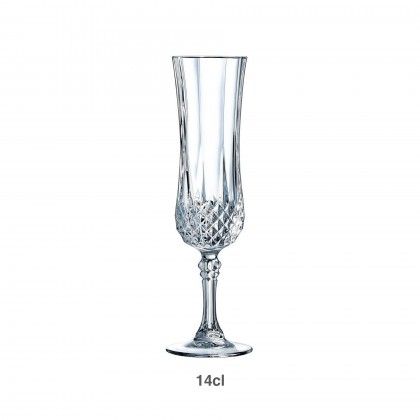 Copo com P Longchamp Flute 12cl Pack 6
