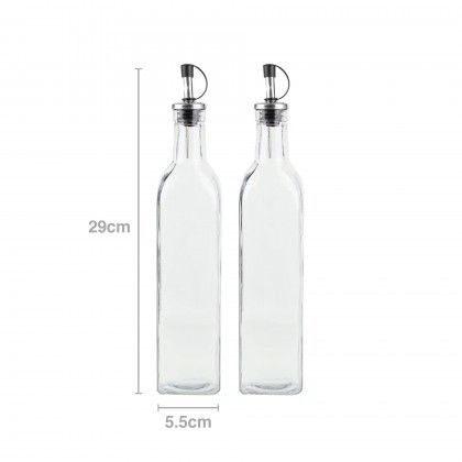 Galheteiro Vidro 500ml 5.5X5.5X29cm