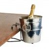 Suporte Balde Gelo Metal Redondo 19cm