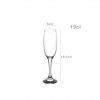 Copo Flute Misket 19cl Pack 6