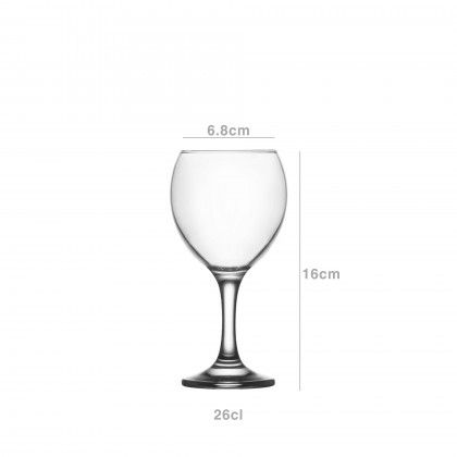 Copo com P Misket 26cl Pack 6