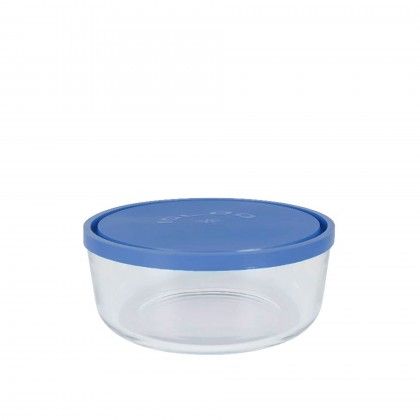 Caixa Hermtica Vidro Igloo Redondo 800ml 15X6cm