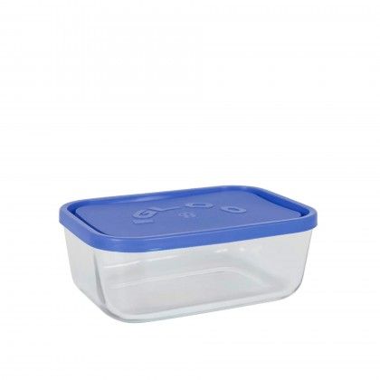 Caixa Hermtica Vidro Igloo Retangular 1300ml 19X13.5X7.2cm