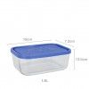 Caixa Hermtica Vidro Igloo Retangular 1300ml 19X13.5X7.2cm