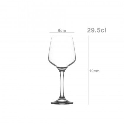 Copo com P Lal 29.5cl Pack 6