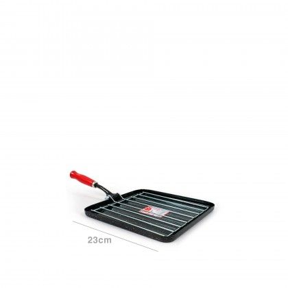 Grelhador com Grelha Esmalte 23cm