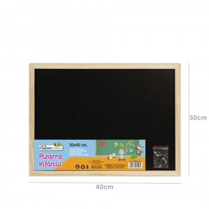Quadro Madeira Preto 30X40CM