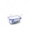 Caixa Vidro Hermtica Superblock Retangular
