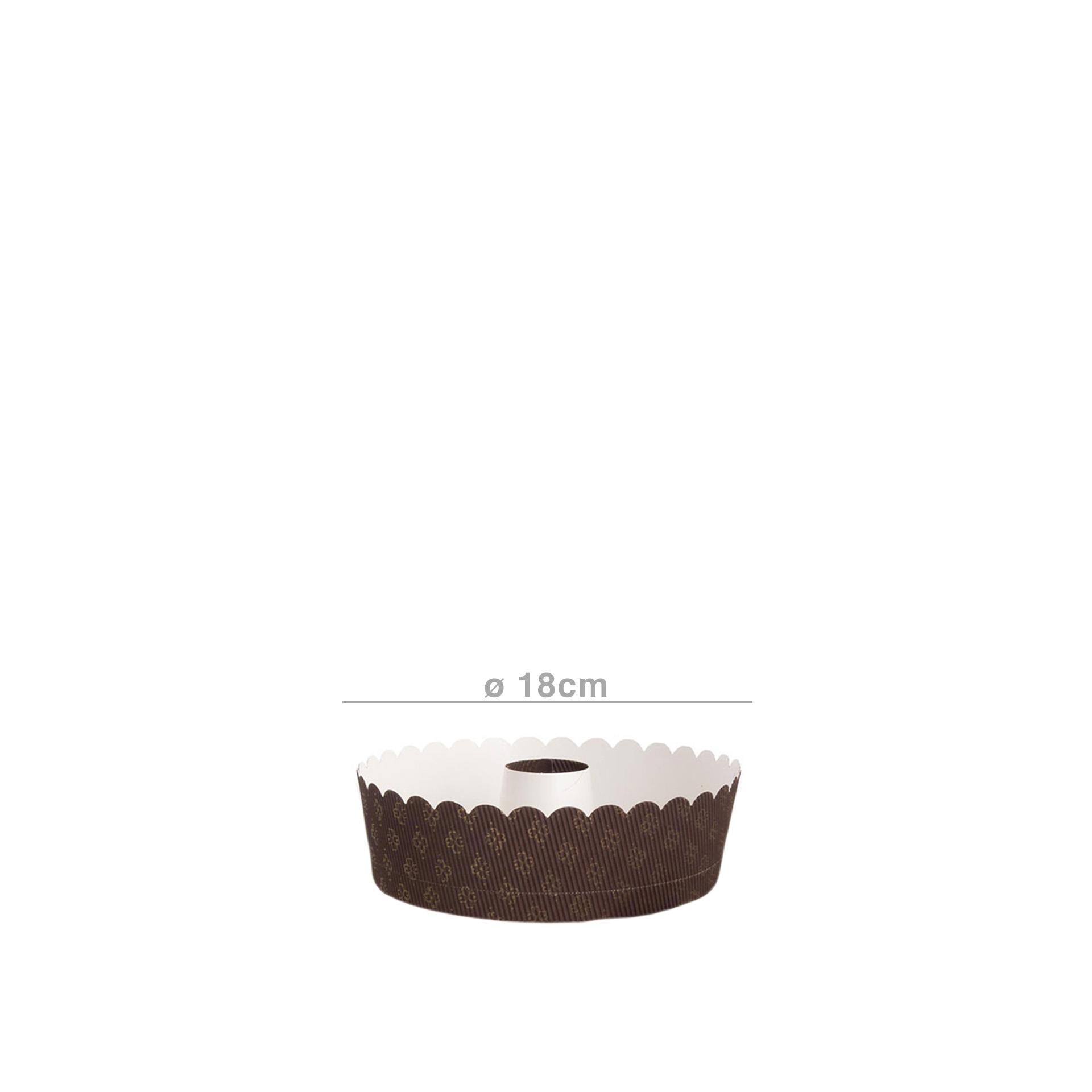 Formas Papel com Cano 18X6CM Pack 5
