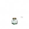 Frasco Hermtico Appletree Quadrado com Tampa Cortia 0.070ml