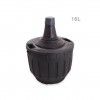 Garrafa Vidro Forrada Plstico 16L