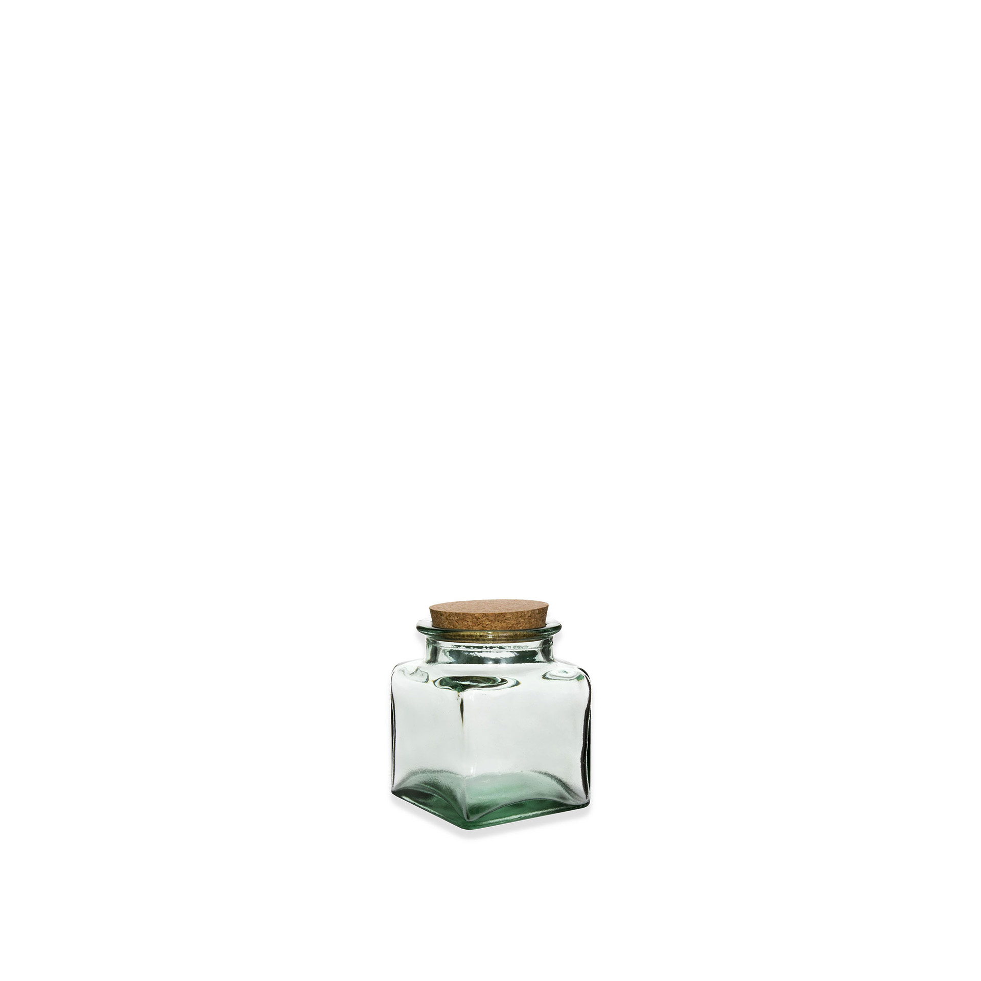 Frasco Hermético Appletree Quadrado com Tampa Cortiça 0.070ml