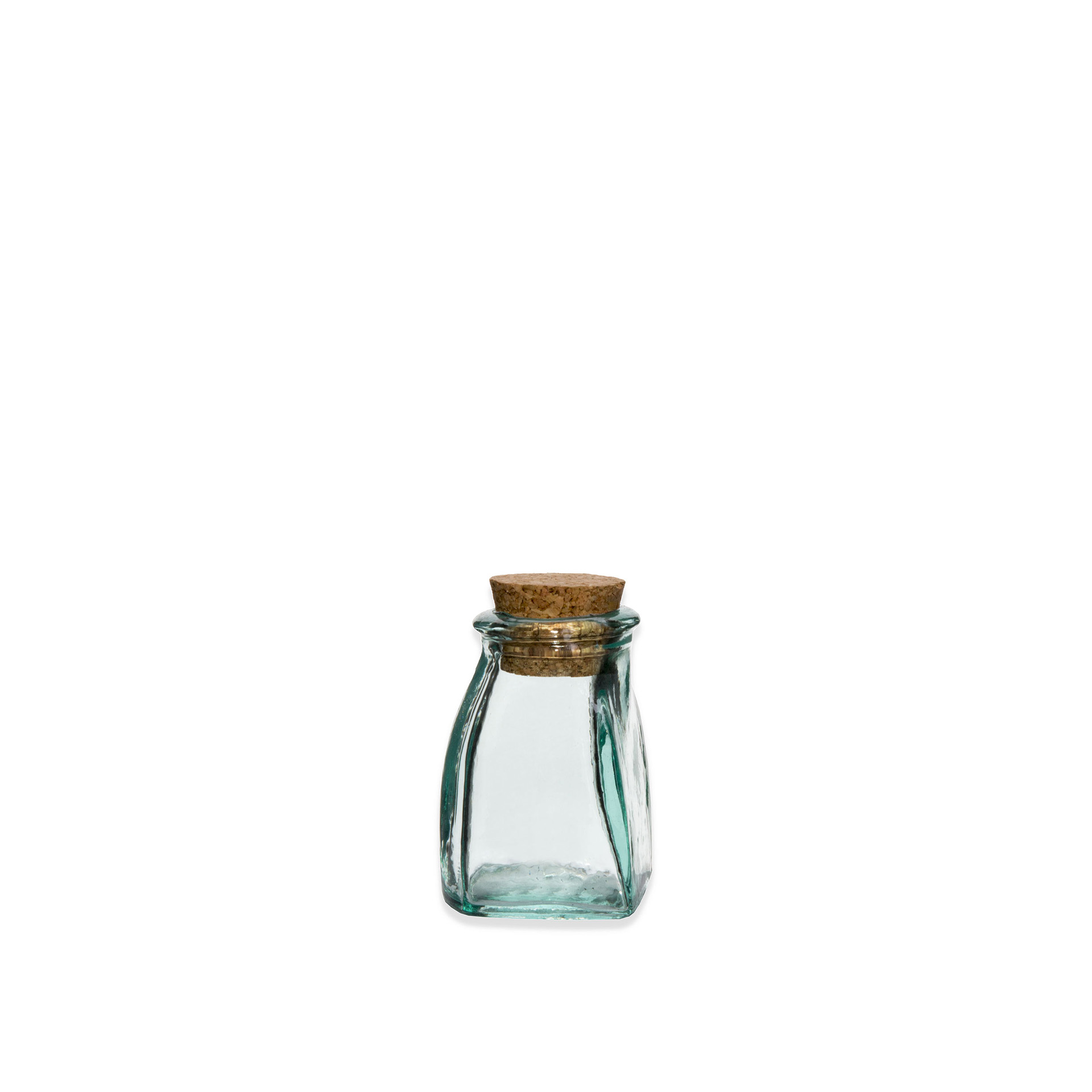 Frasco com Rolha Cortiça Mini 5X7.3cm