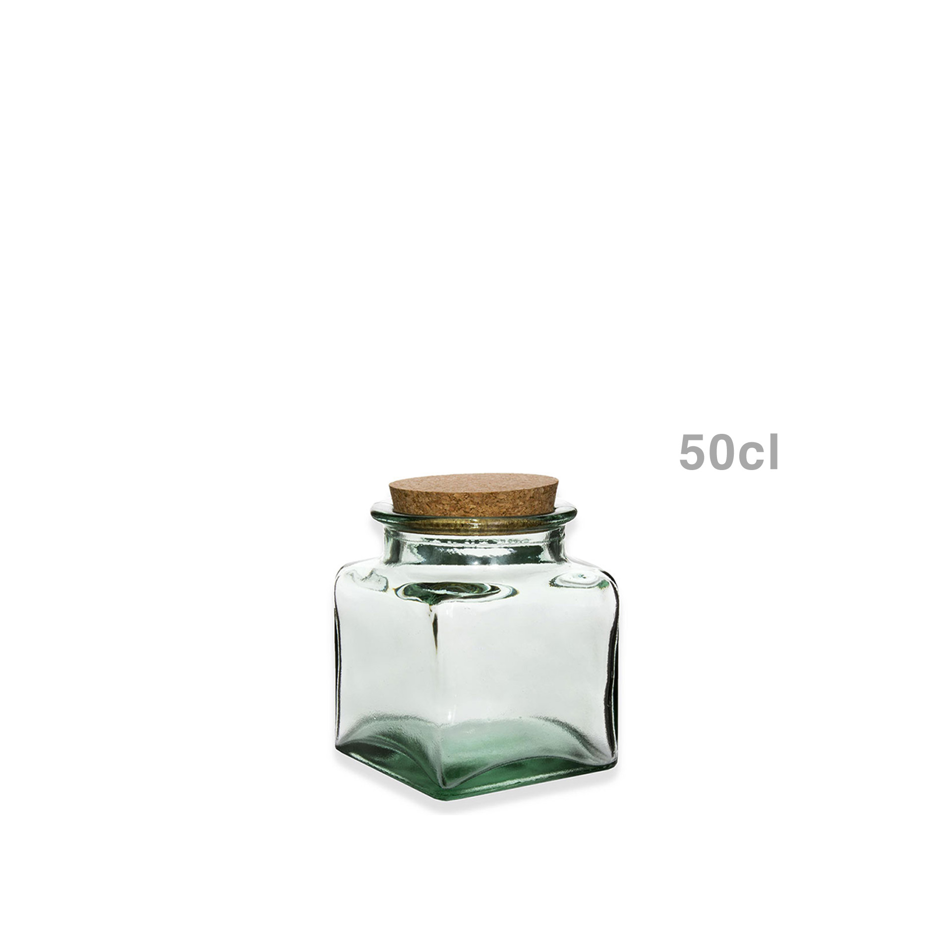 Frasco Hermético Mediterraneo Com Tampa De Cortiça 0.500ml