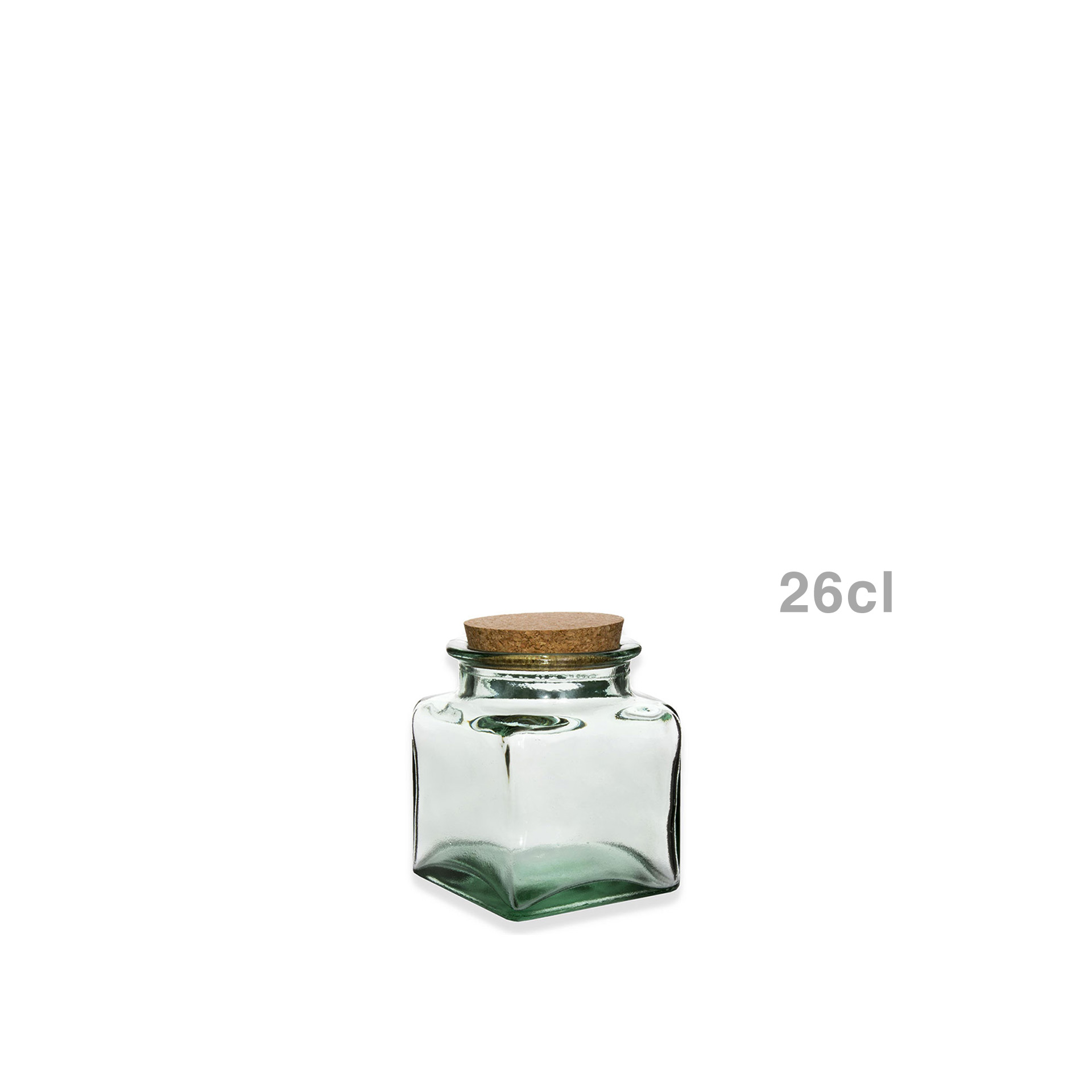 Frasco Hermético Mediterraneo Com Tampa De Cortiça 0.260ml