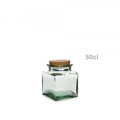 Frasco Hermtico Mediterraneo Com Tampa De Cortia 0.500ml