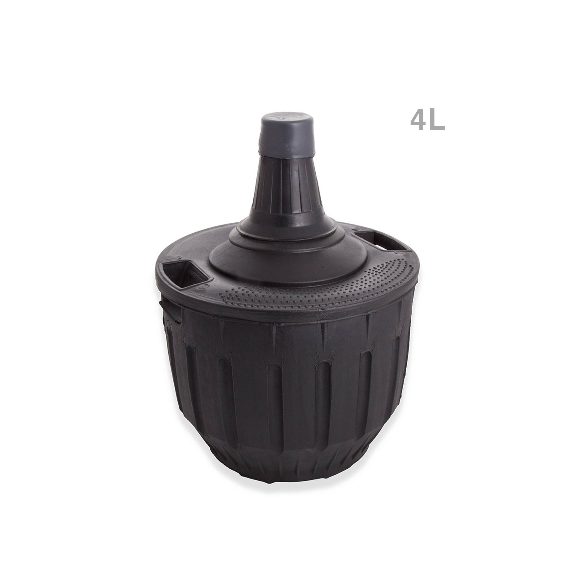 Garrafa Vidro Forrada Plástico 4L