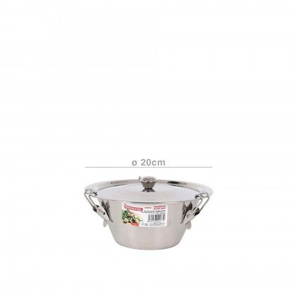 Marmita Inox 20CM