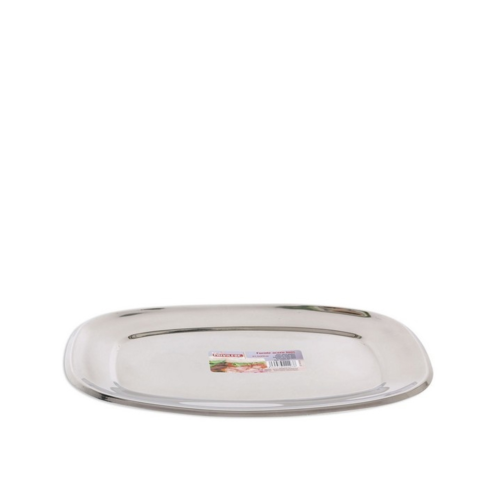 Travessa Inox Retangular 46X31CM