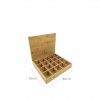 Organizador Cpsulas Caf Bambu 30X25CM