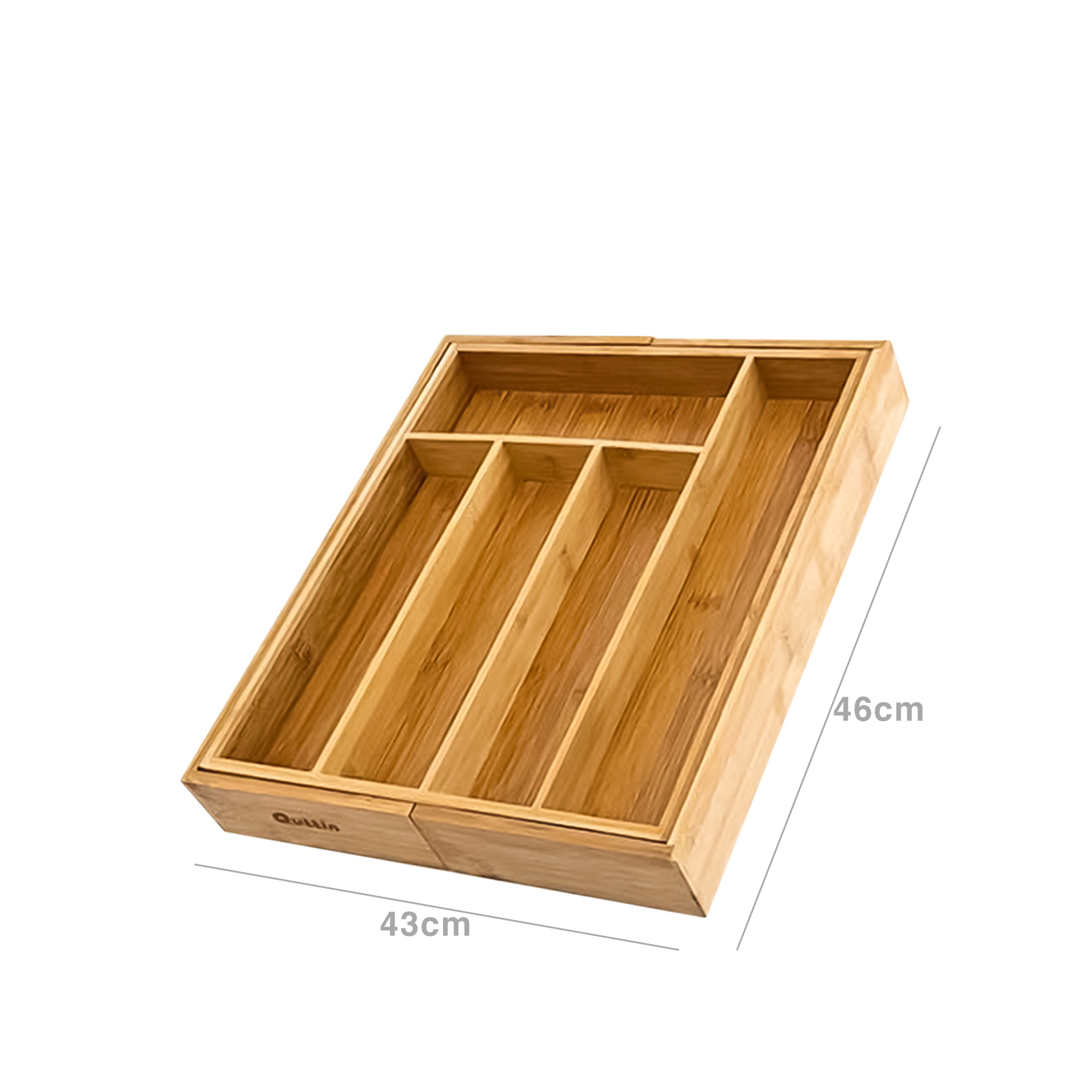 Porta Talheres Bambu 46X43X5CM