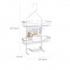 Organizador Banho Alluma 3 Bandejas 35.6X12X63.5cm