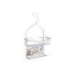 Cabide para Banho Alluma 2 Bandejas 27.8X11.6X49CM
