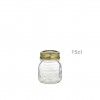 Frasco Hermtico Quattro com Tampa Rosca 0.250ml 8.6X9.3cm