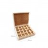 Organizador Cpsulas Caf Madeira 30X25CM