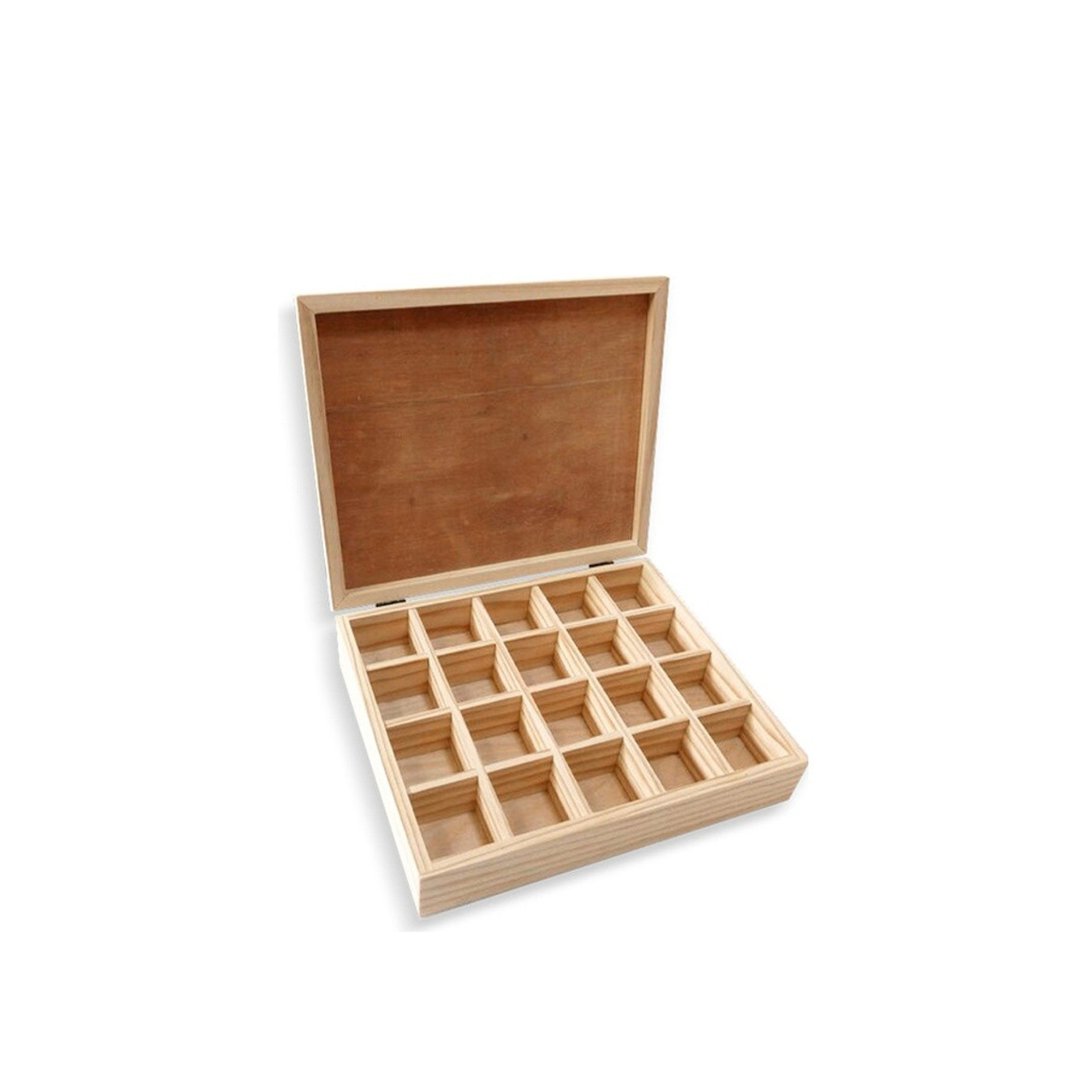 Organizador Cápsulas Café Madeira 30X25CM
