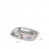 Bandeja Conta Inox 15X12CM