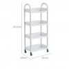 Cesto Organizador Empilhvel com Asas Preto 39.5X27X23cm