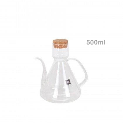 Almotolia Vidro para Azeite com Rolha