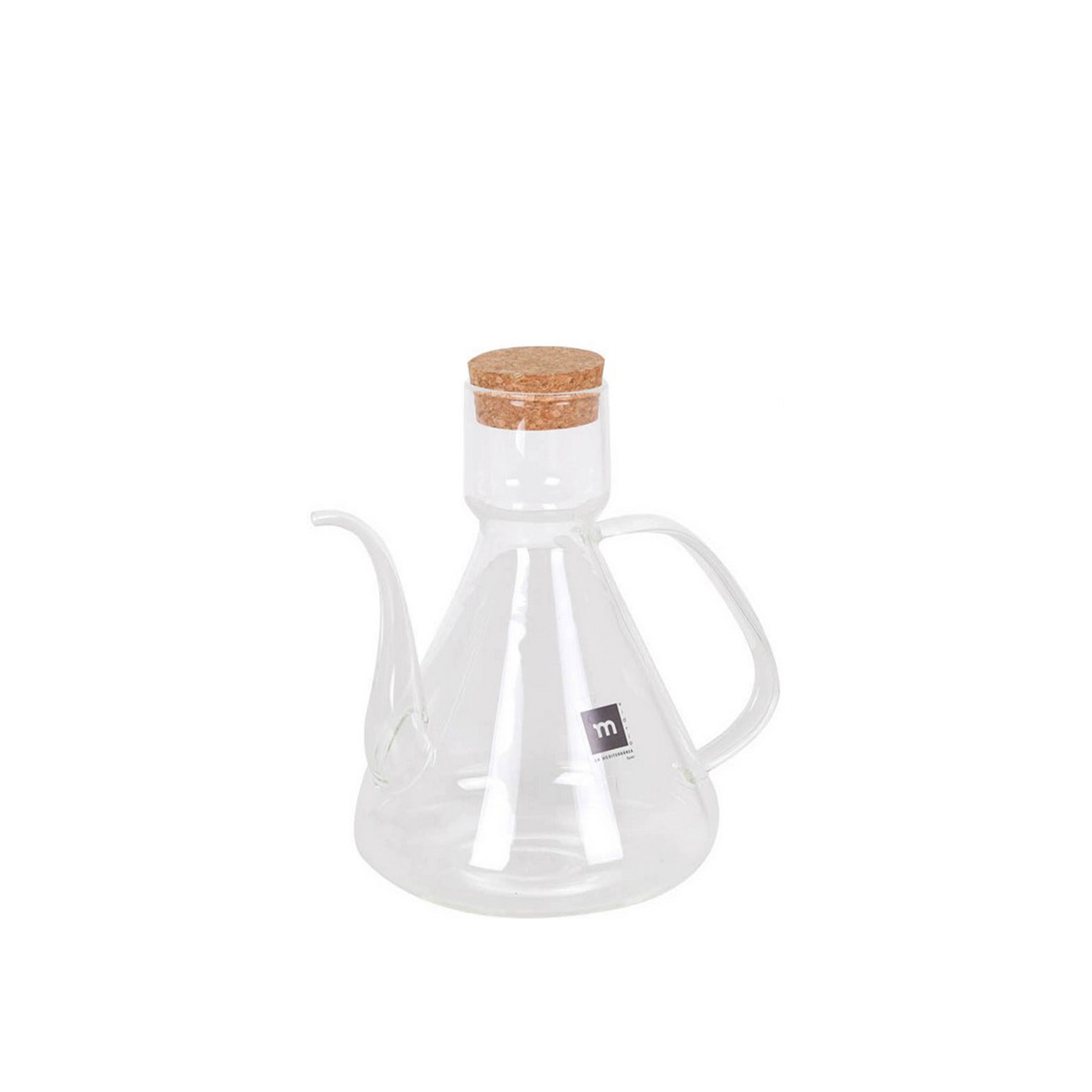 Almotolia Vidro para Azeite com Rolha